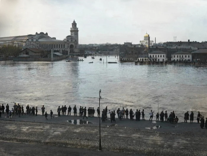 Жизнь Советской Москвы в 20-е годы. 20 раскрашенных фотографий. Часть II Историческое фото, Старое фото, 20 век, История города, Москва, Столица, 1920-е, Колоризация, Длиннопост