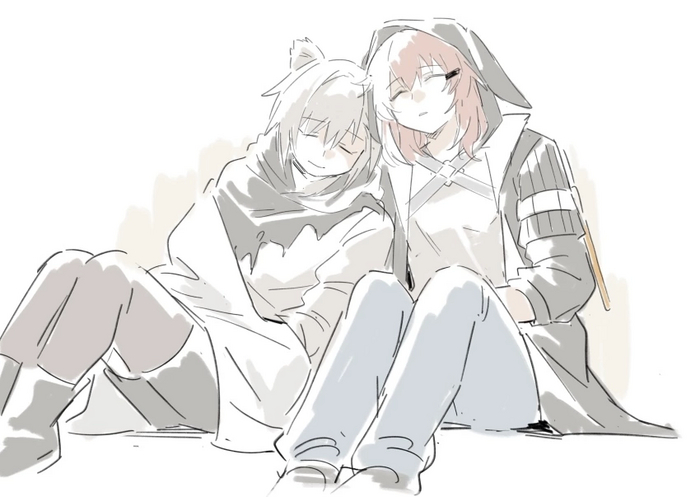   , Arknights, Anime Art, Animal Ears, , Misha (Arknights), Crownslayer