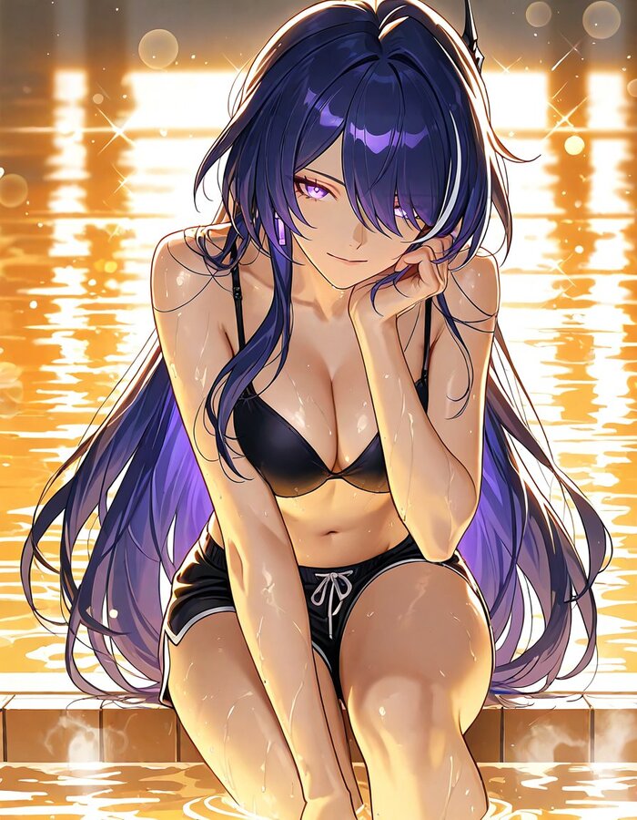  , Anime Art, , , Blue Archive, Honkai: Star Rail, Acheron (Honkai: Star Rail), , , ,  