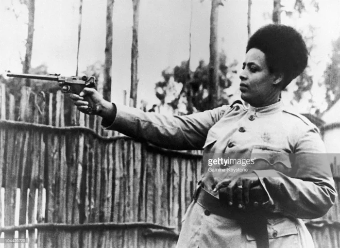 Abyssinian Amazons in the fight against invaders - My, Military history, Ethiopia, Haile Selassie I, Women, Amazons in battle, Amazon, The Second World War, Warrior, Longpost, Italy