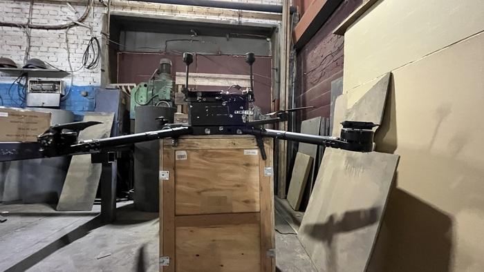 здесь видны следы от попадания дробью