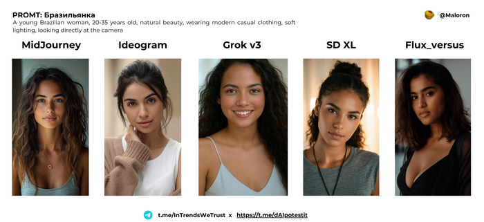     Midjouney, Ideogram, Grok, SD XL, FLUX