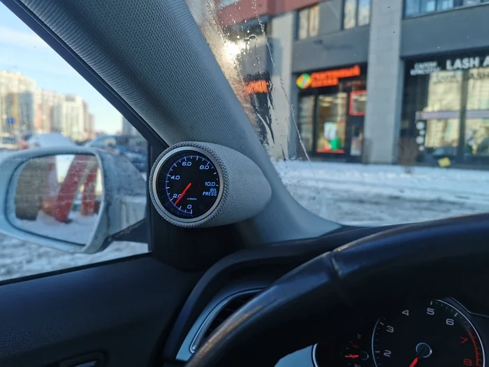 Sensor podium in Audi A4 - My, 3D печать, 3D printer, Process, Manufacturing, 3D modeling, Auto, Needlework with process, Longpost