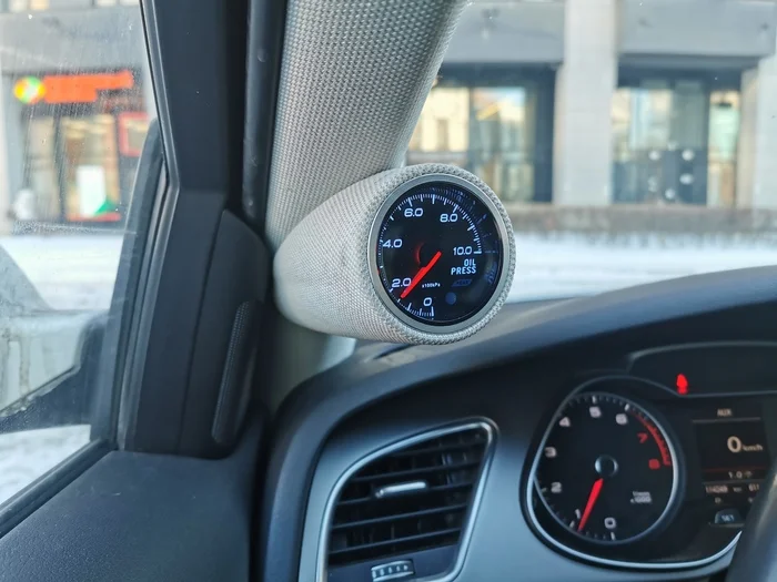 Sensor podium in Audi A4 - My, 3D печать, 3D printer, Process, Manufacturing, 3D modeling, Auto, Needlework with process, Longpost