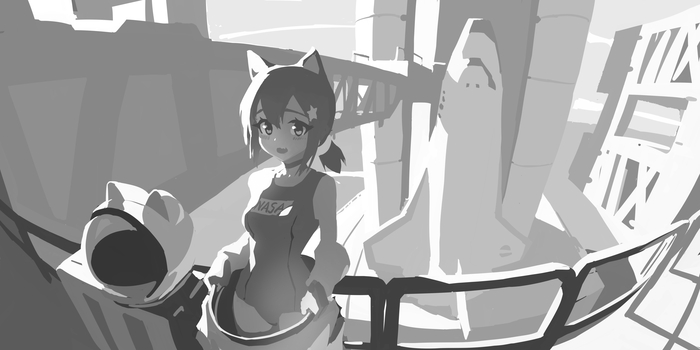  , Anime Art, Original Character, Animal Ears, , 