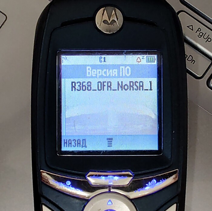 Прошивка прошла успешно.