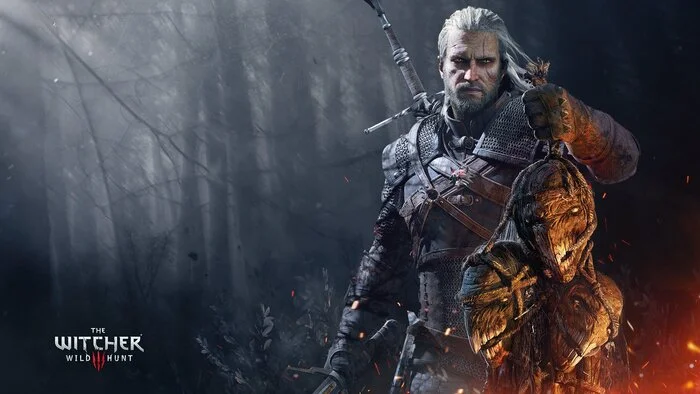 Pictures for the monitor screen for the game The Witcher 4 and The Witcher 3 - My, The Witcher 3: Wild Hunt, The Witcher 4, Images, Gamers, Familiarization, Screenshot, Computer games, Witcher, Longpost