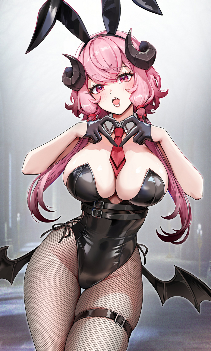 Bernina Anime Art, , Stella Sora, Bernina (Stella Sora), Foxyreine, Bunnysuit,   