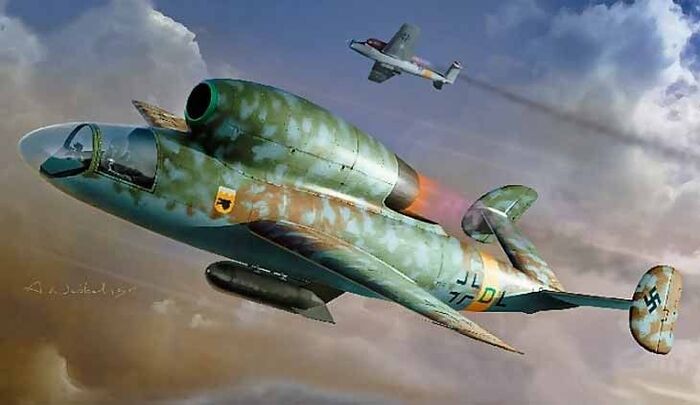 Пикирующий бомбардировщик Hs-132