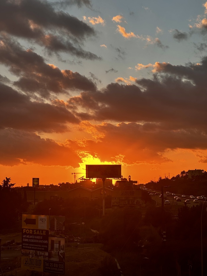 Вчерашний закат