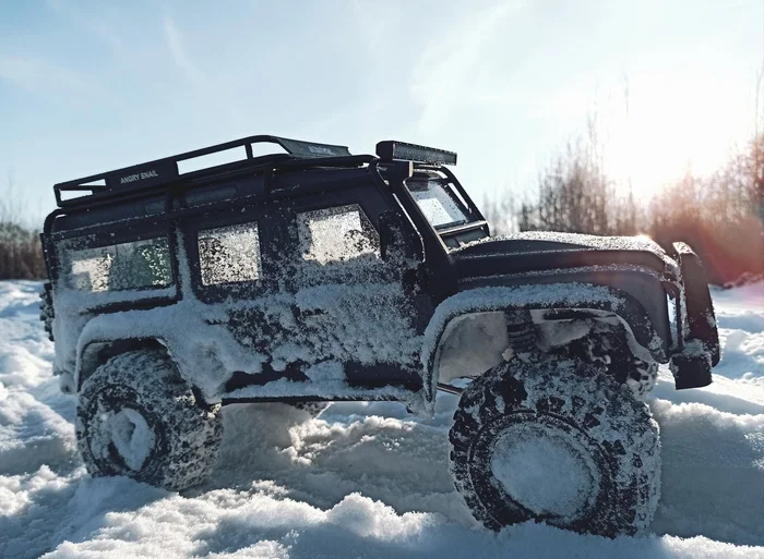 The main Land Rover Defender all-terrain RC vehicle - Моё, Радиоуправляемые модели, Хобби, Фотография, Длиннопост