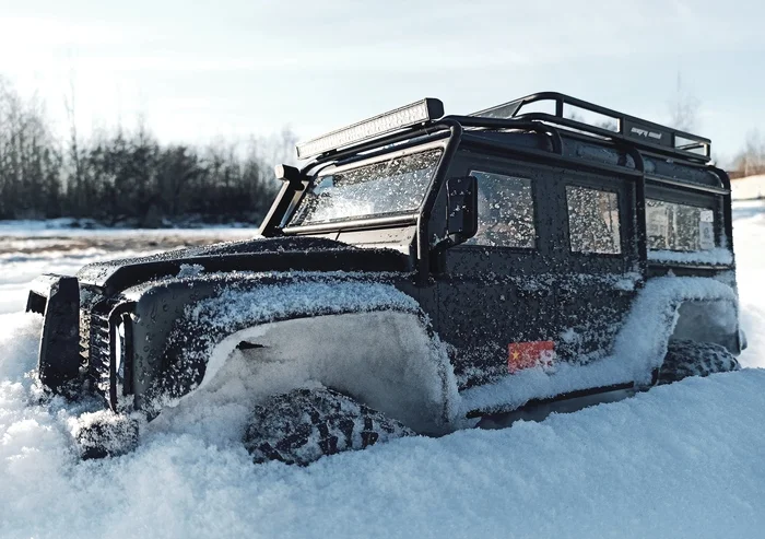 The main Land Rover Defender all-terrain RC vehicle - Моё, Радиоуправляемые модели, Хобби, Фотография, Длиннопост