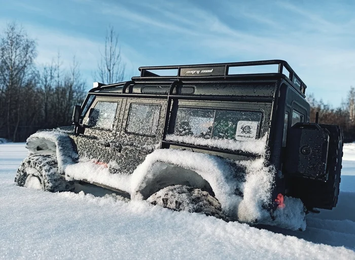 The main Land Rover Defender all-terrain RC vehicle - Моё, Радиоуправляемые модели, Хобби, Фотография, Длиннопост