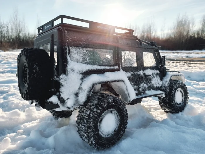 The main Land Rover Defender all-terrain RC vehicle - Моё, Радиоуправляемые модели, Хобби, Фотография, Длиннопост