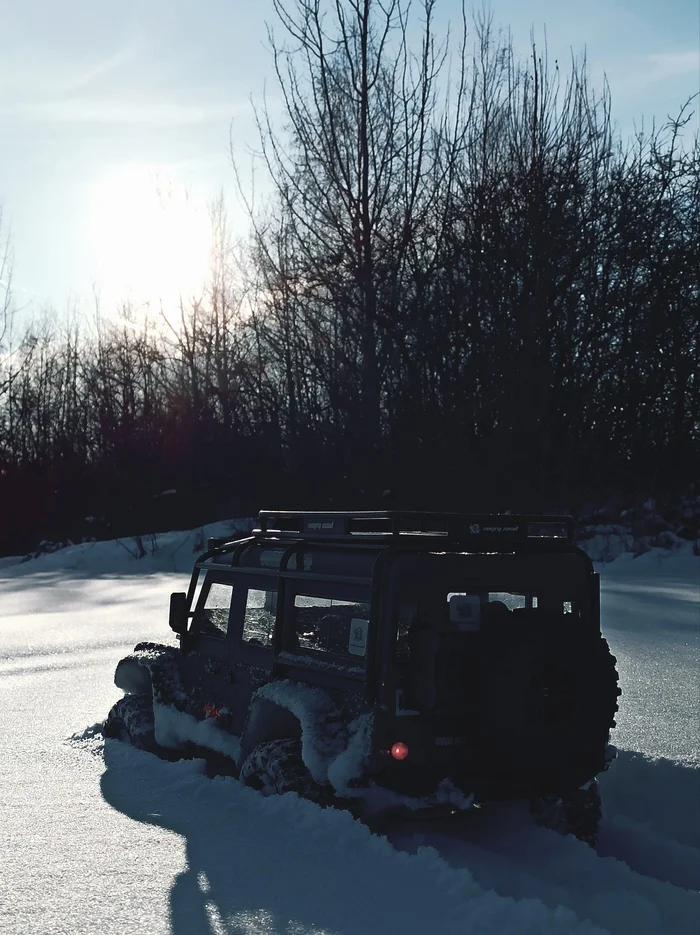 The main Land Rover Defender all-terrain RC vehicle - Моё, Радиоуправляемые модели, Хобби, Фотография, Длиннопост