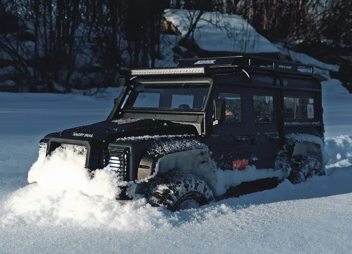 The main Land Rover Defender all-terrain RC vehicle - Моё, Радиоуправляемые модели, Хобби, Фотография, Длиннопост