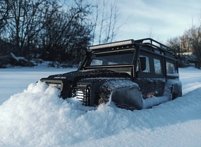 The main Land Rover Defender all-terrain RC vehicle - Моё, Радиоуправляемые модели, Хобби, Фотография, Длиннопост