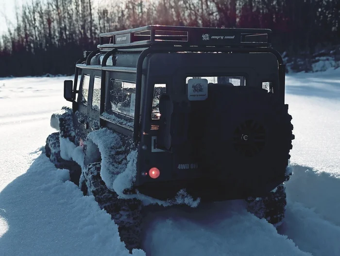 The main Land Rover Defender all-terrain RC vehicle - Моё, Радиоуправляемые модели, Хобби, Фотография, Длиннопост