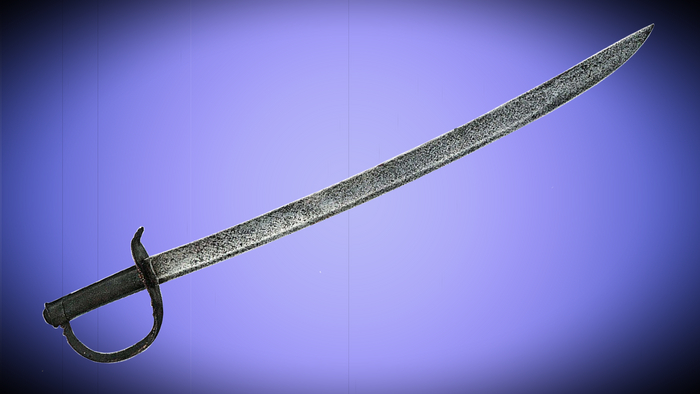 Французский военно морской тесак образца 1880 года