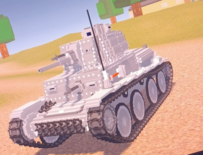       Voxel Panzers.  Pz.38(t) F World of Tanks, World of Tanks Blitz, War Thunder, , ,   ,  ,  ,   , , , 