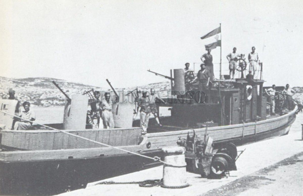 Канонерская лодка NB13 "Partizan", бывшая рыболовецкая шхуна