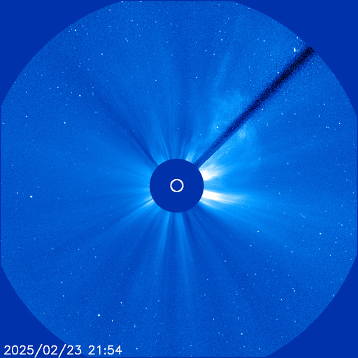 Выброс Х2.0. / LASCO