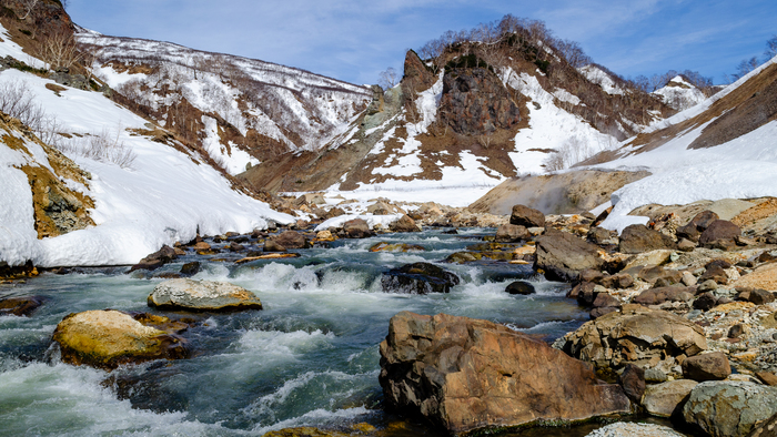 Долина гейзеров в апреле