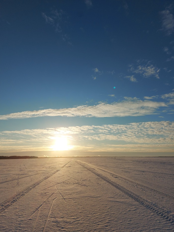 Рассветное солнце