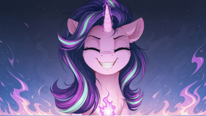    ,  My Little Pony, Ponyart, Starlight Glimmer,  