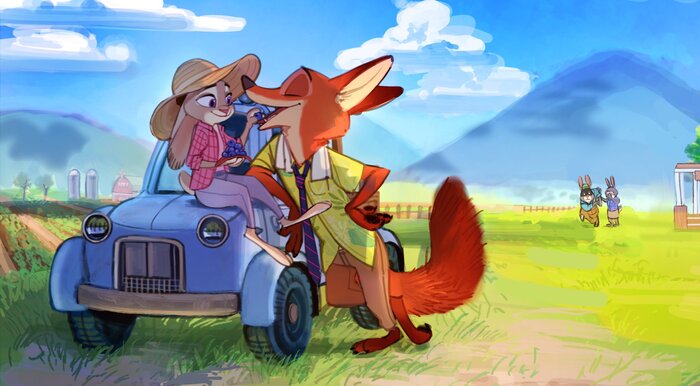   , Carrot_berry217,   , Nick Wilde, Judy Hopps, , , , , 
