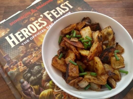 Otiks Skillet-Fried Spiced Potatoes , , ,   , Dungeons & Dragons, , 