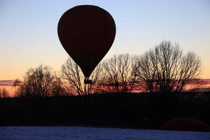 Festival of Hearts near Dmitrov - My, Aeronautics, Sport, Winter, The sun, Dmitrov, Longpost