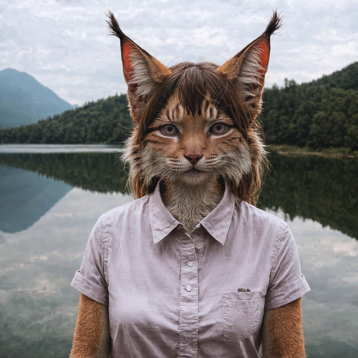   , , , Furry Art, , Furry Feline, Stable Diffusion, 