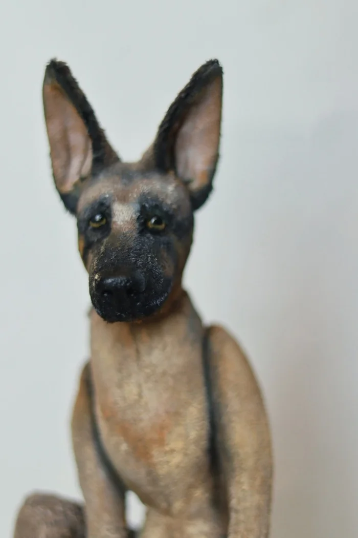 The most devoted creatures... - Author's toy, Doll, Needlework without process, Handmade, Longpost, Dog