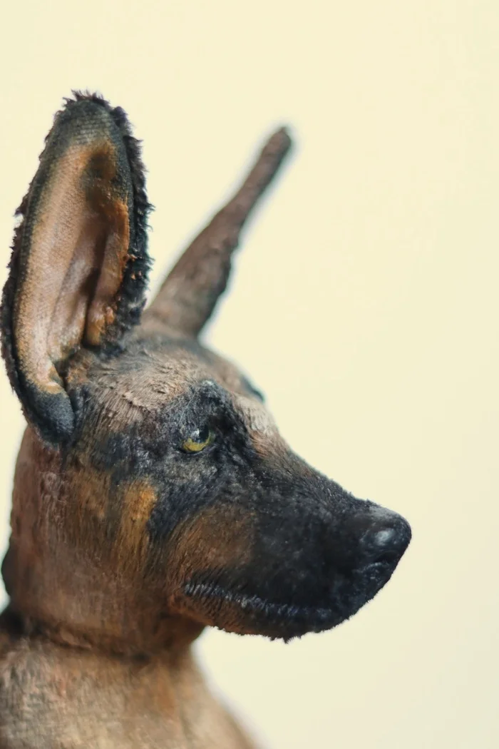 The most devoted creatures... - Author's toy, Doll, Needlework without process, Handmade, Longpost, Dog
