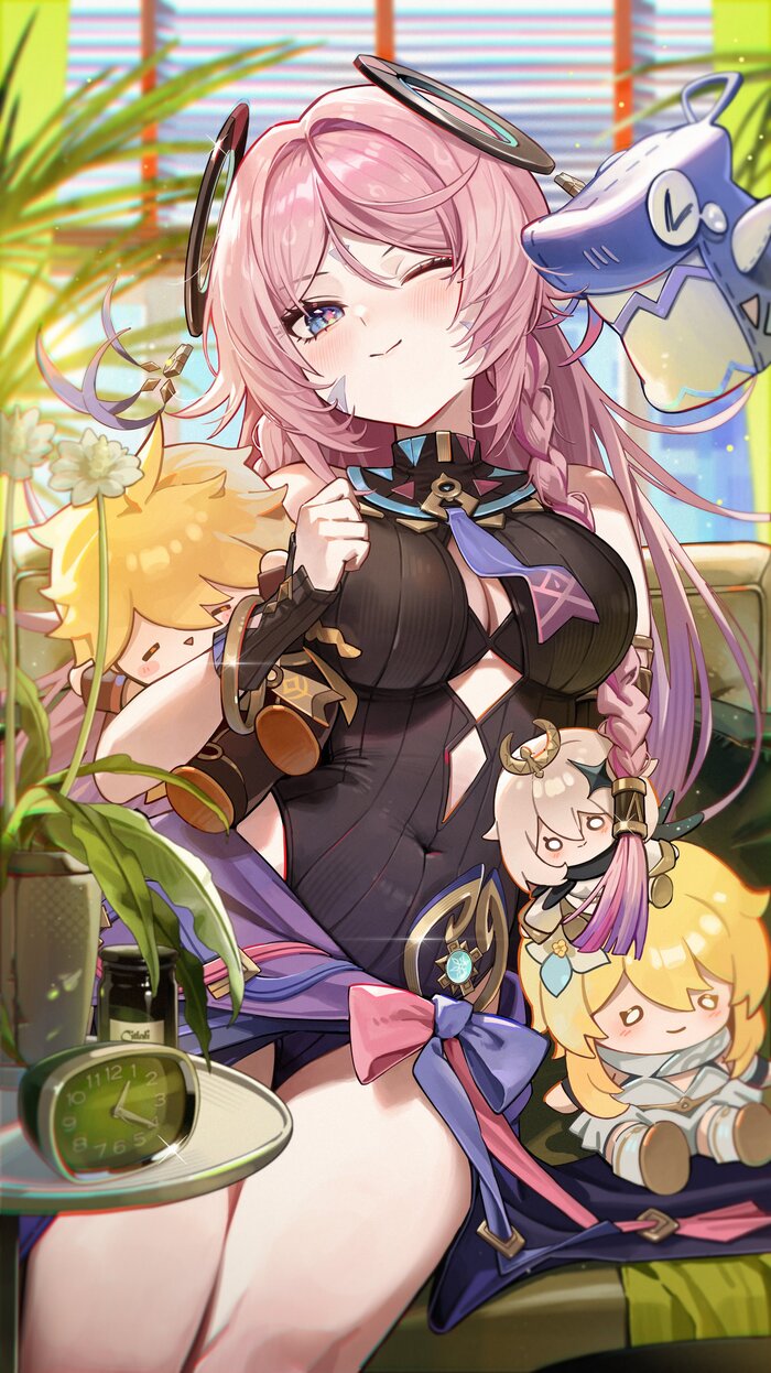 Довольная булочка