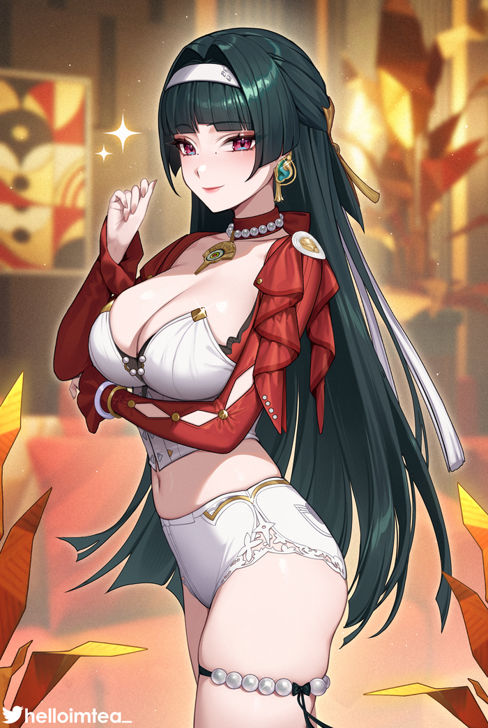 Astra Anime Art, , Zenless Zone Zero, Astra Yao (zzz), Helloimtea