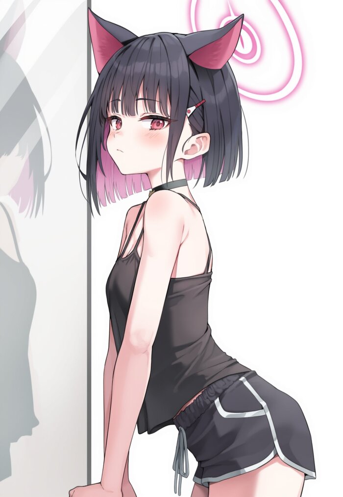    , Anime Art, , , Blue Archive, Kyouyama Kazusa, , ,  , Animal Ears