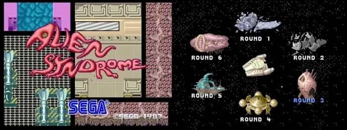 Alien Syndrome - Arcade Game - Игровые обзоры, Dendy, Шутер, Чужой, Квест, Длиннопост