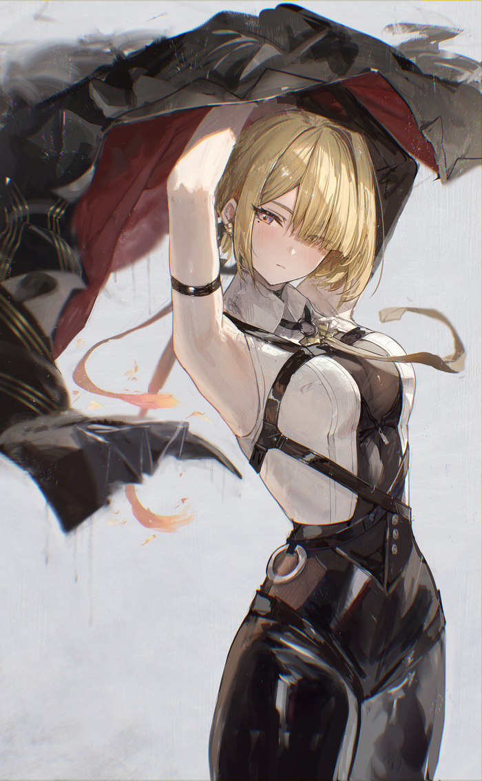 Evelyn Anime Art, Zenless Zone Zero, Evelyn Chevalier (zzz), Hidulume
