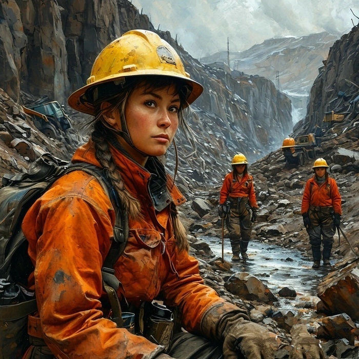 Теперь дамы смогут управлять экскаваторами и бульдозерами, работать на шахтах и рудниках