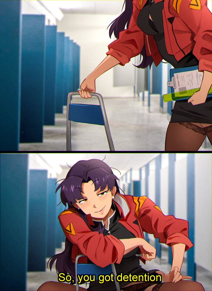 Evangelion | Misato Katsuragi , , Anime Art, Misato Katsuragi, Evangelion, Khyleri, Twitter ()