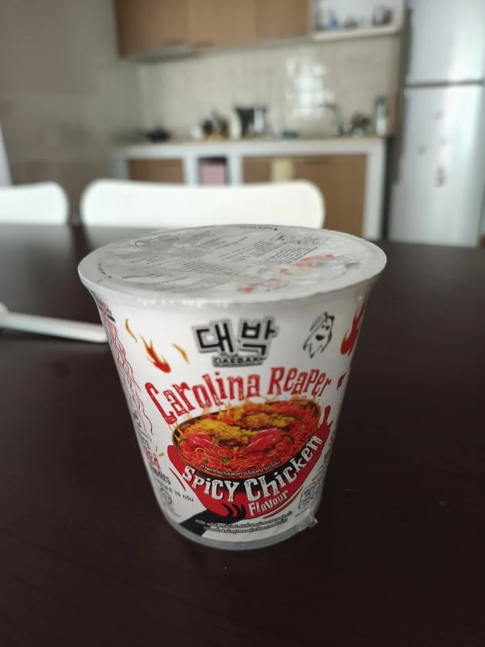 Tonkotsu Ramen Garlic Butter Review - My, Noodles, Products, Men's cooking, Soup, Doshirak, Ramen, Longpost