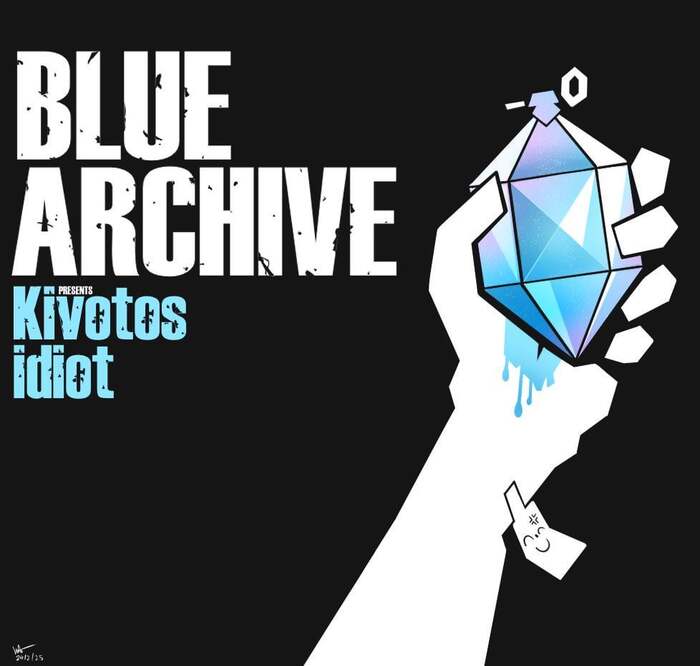 Blue day album , Blue Archive, Anime Art,  , 