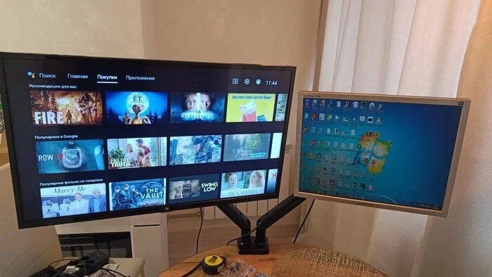 When One Monitor Is No Longer Enough. Review of the ECOVINKA M10-24 Monitor Bracket - My, Products, AliExpress, Распродажа, Advertising, Yandex Market, Stand, Монитор, Online shopping, Discounts, Aliexpress sale, Online Store, Longpost