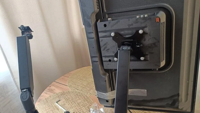 When One Monitor Is No Longer Enough. Review of the ECOVINKA M10-24 Monitor Bracket - My, Products, AliExpress, Распродажа, Advertising, Yandex Market, Stand, Монитор, Online shopping, Discounts, Aliexpress sale, Online Store, Longpost