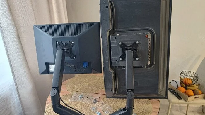 When One Monitor Is No Longer Enough. Review of the ECOVINKA M10-24 Monitor Bracket - My, Products, AliExpress, Распродажа, Advertising, Yandex Market, Stand, Монитор, Online shopping, Discounts, Aliexpress sale, Online Store, Longpost