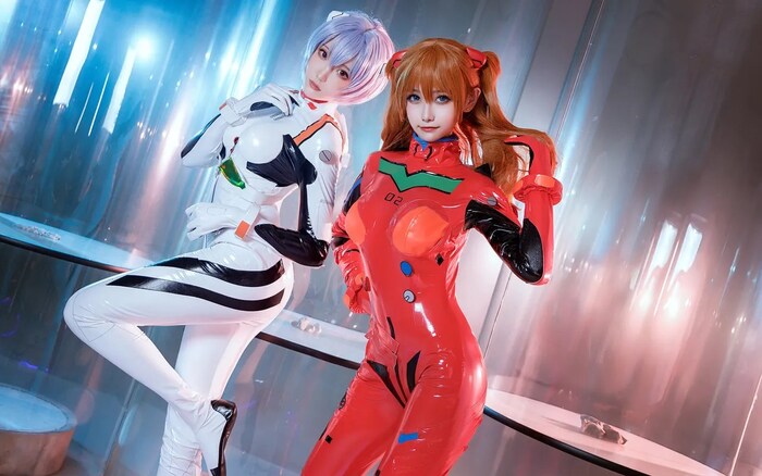    , , , , , , Asuka Langley, Rei Ayanami, Evangelion, , 