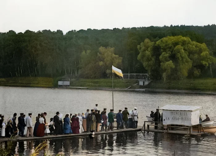 Цветные снимки Дореволюционной Москвы. Жизнь и виды города в начале ХХ века. Часть V 20 век, 19 век, Историческое фото, Старое фото, История города, Российская империя, История России, Фотография, Колоризация, Москва, Длиннопост