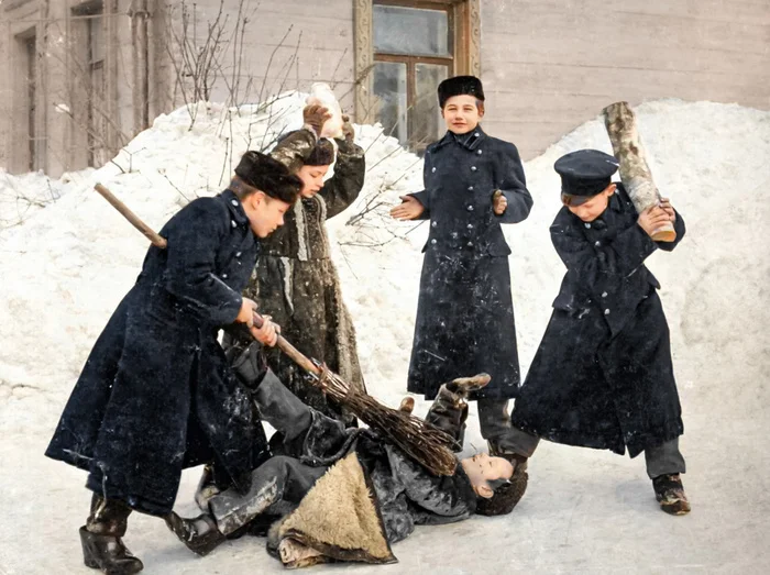Цветные снимки Дореволюционной Москвы. Жизнь и виды города в начале ХХ века. Часть V 20 век, 19 век, Историческое фото, Старое фото, История города, Российская империя, История России, Фотография, Колоризация, Москва, Длиннопост